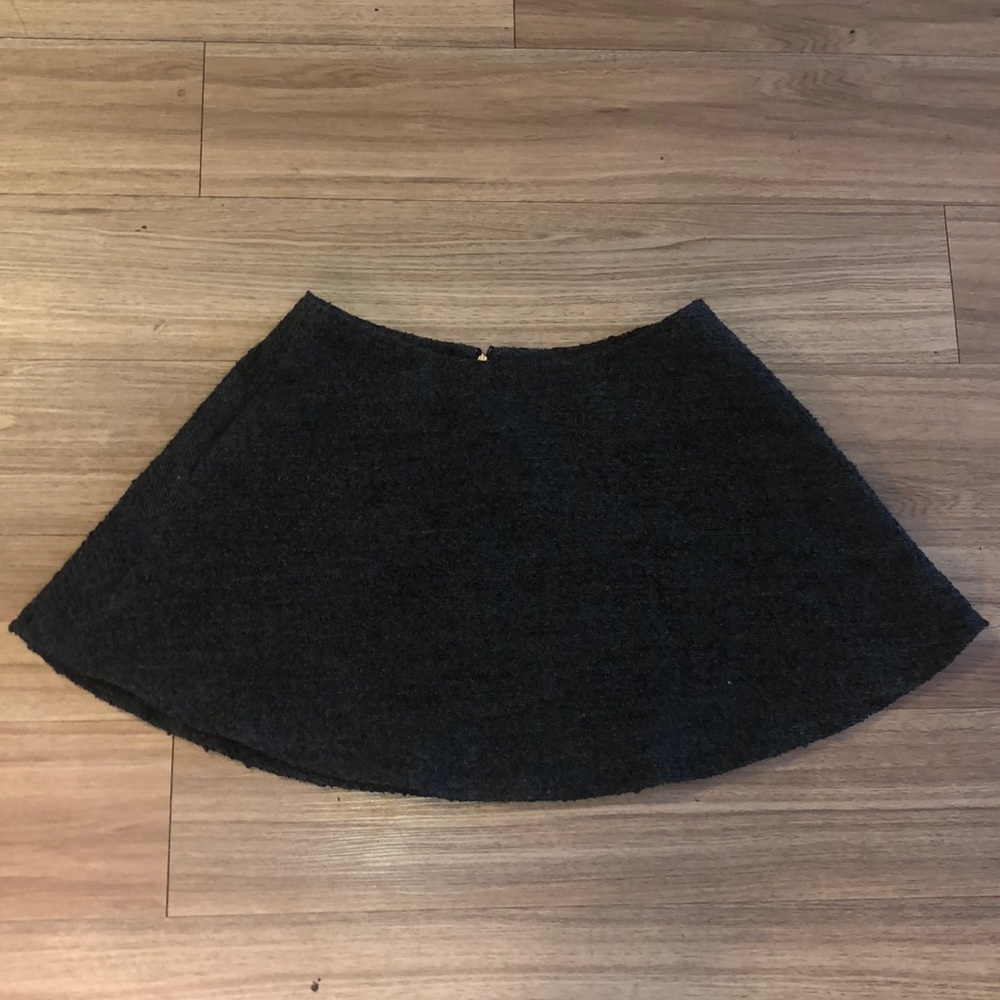 NWOT Theory charcoal grey wool skirt